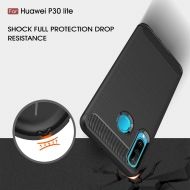 Anti Shock гръб Carbon за Huawei P30 Lite, Черен