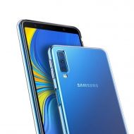 Ултра тънък силиконов гръб за Samsung A750 Galaxy A7 2018, Прозрачен