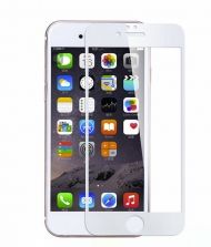 5D Стъклен протектор Smart Glass Gorilla, Full Cover за IPhone 6/6S Plus, Бял