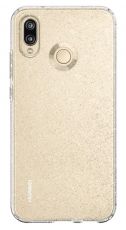 Силиконов блестящ гръб Lily Crystal Glitter за Huawei P30 Lite, Прозрачен