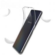 Ултра тънък силиконов гръб за Samsung A705 Galaxy A70, Прозрачен