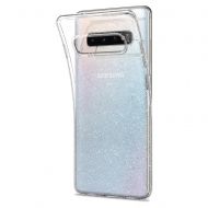 Силиконов гръб Lily Crystal Glitter за Samsung G973 Galaxy S10, Прозрачен