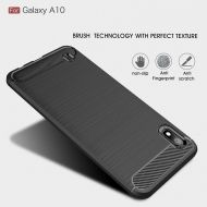Anti Shock гръб Carbon за Samsung A105 Galaxy A10, Черен