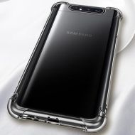 Anti Shock силиконов гръб за Samsung A805 Galaxy A80, Прозрачен