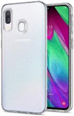 Силиконов блестящ гръб Lily Crystal Glitter за Samsung A202 Galaxy A20e, Прозрачен