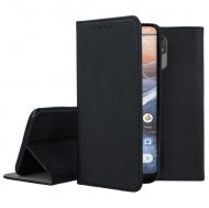 Кожен калъф Flip Book Smart за Nokia 3.2, Черен
