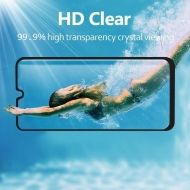 5D Стъклен протектор Smart Glass Gorilla Full Cover за Samsung A202 Galaxy A20e, Черен