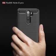 Anti Shock гръб Carbon за Xiaomi Redmi Note 8 Pro, Черен