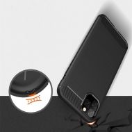 Anti Shock гръб Carbon за IPhone 11 Pro (5.8"), Черен