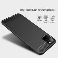 Anti Shock гръб Carbon за IPhone 11 Pro MAX (6.5"), Черен