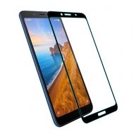 5D Стъклен протектор Smart Glass Gorilla, Full Cover за Xiaomi Redmi 7A, Черен