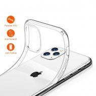 Ултра тънък силиконов гръб за IPhone 11 Pro Max, Прозрачен