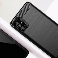 Anti Shock гръб Carbon за Samsung A515 Galaxy A51, Черен