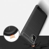 Anti Shock гръб Carbon за Samsung A715 Galaxy A71, Черен