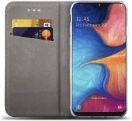 Кожен калъф Flip Book Smart за Samsung A202 Galaxy A20e, Златен