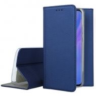 Кожен калъф Flip Book Smart за Huawei P30 Pro, Син