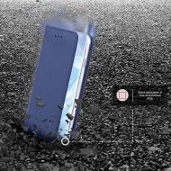 Кожен калъф Flip Book Smart за Huawei P30 Pro, Син