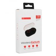 Безжични Bluetooth слушалки, TWS-C12 Earbuds Power Bank, Черни