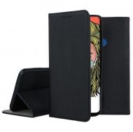 Кожен калъф Flip Book Smart за Huawei P Smart Z, Черен