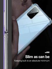 Anti Shock силиконов гръб за Samsung G985 Galaxy S20 Plus, Прозрачен