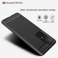 Anti Shock гръб Carbon за Huawei P40 Pro, Черен