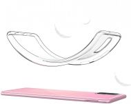 Ултра тънък силиконов гръб за Samsung A715 Galaxy A71, Прозрачен