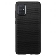 Кейс Spigen, Liquid Air, за Samsung A515 Galaxy A51, Черен Matt