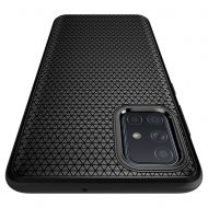 Силиконов кейс Spigen Liquid Air за Samsung A715 Galaxy A71, Черен Matt